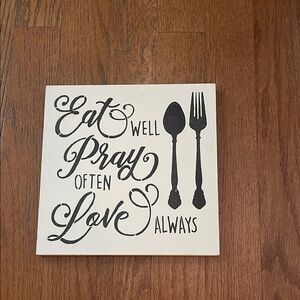 Eat Pray Love Wall Art